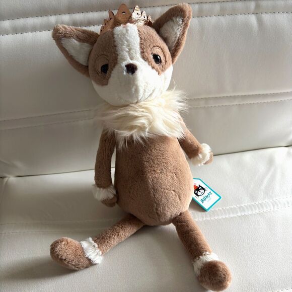 Authentic JELLYCAT London Princess Chihuahua Retired RHTF Dog Plush Toy NWT - Picture 1 of 6